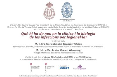 CONFERENCIA SOBRE LEGIONELLA EN RAMIB